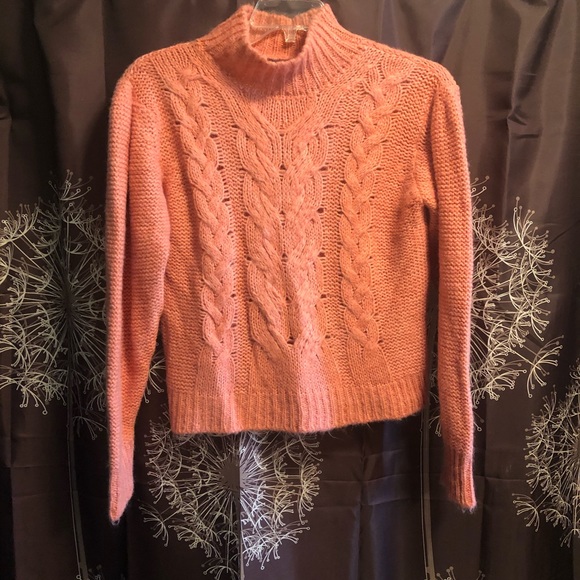 American Eagle Outfitters Sweaters - AE STUDIO KNIT Crop WOOL BLEND SWEATER SIZE M